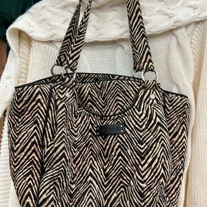 Vera Bradley Miller tote in Zebra